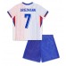 Maillot de foot France Antoine Griezmann #7 Extérieur vêtements enfant Europe 2024 Manches Courtes (+ pantalon court)